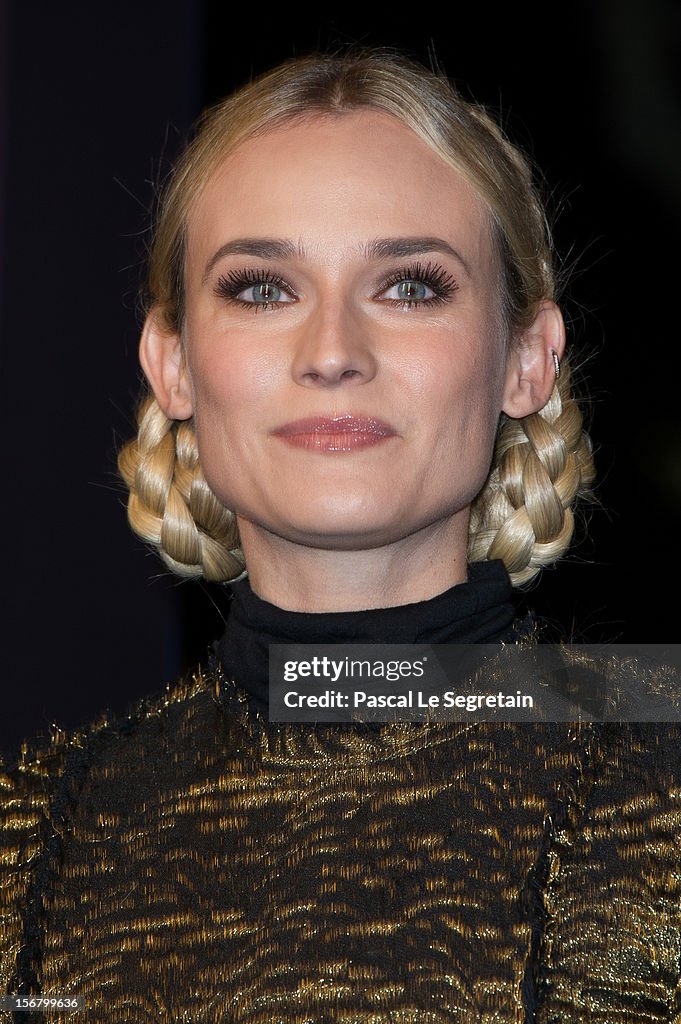 Diane Kruger Launches Christmas Champs-Elysees Illuminations