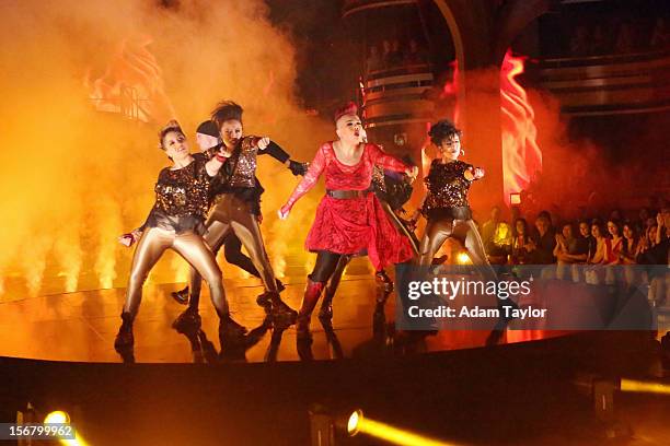 Episode 1509A" - In the final "AT&T Spotlight Performance," 21-year old Parris Goebel hit the "DWTS" ballroom on with her dance crew from New...