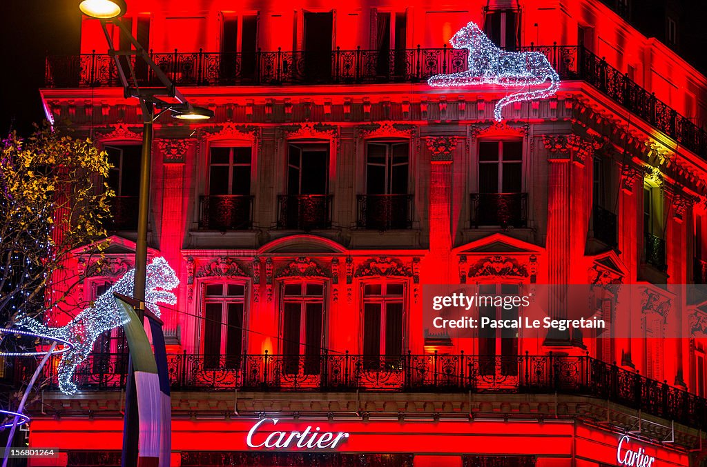 Christmas Illuminations 2012 In Paris