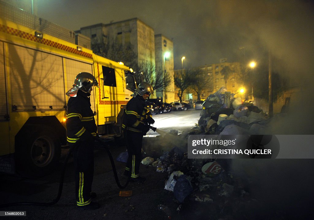 SPAIN-FINANCE-STRIKE-PUBLIC-DEBT