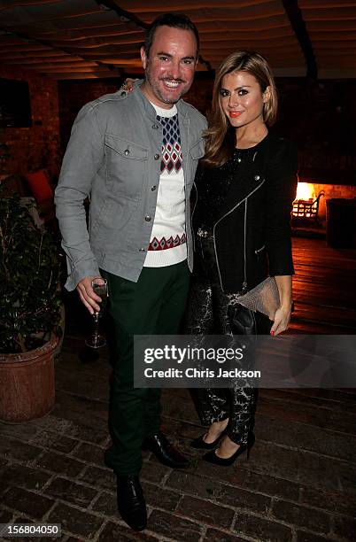 Nick Ede and Zoe Hardman attend the Vodafone Fashionable Pub Quiz at Shoreditch House on November 21, 2012 in London, United Kingdom. As Principal...