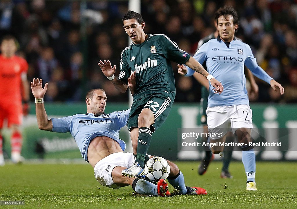 Manchester City FC v Real Madrid CF - UEFA Champions League