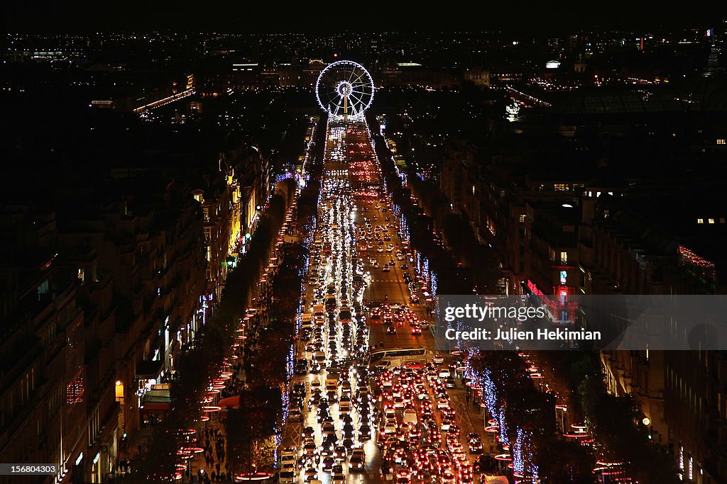Christmas Illuminations 2012 In Paris