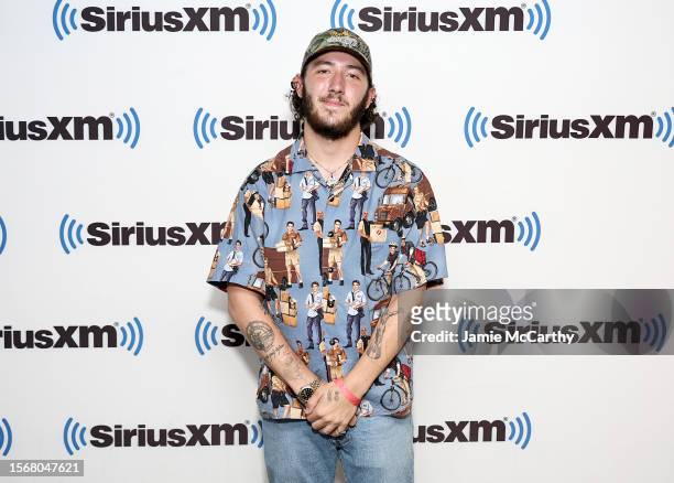 Franklin Jonas visits SiriusXM at SiriusXM Studios on July 24, 2023 in New York City.