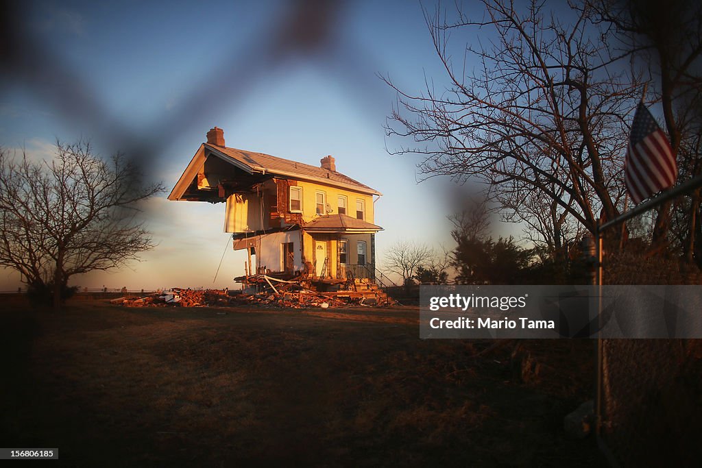 New York And New Jersey Continue To Deal With Aftermath Of Hurricane Sandy