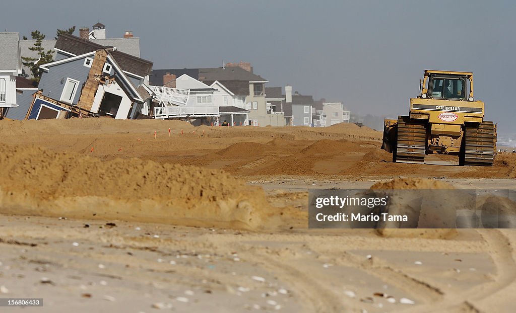 New York And New Jersey Continue To Deal With Aftermath Of Hurricane Sandy