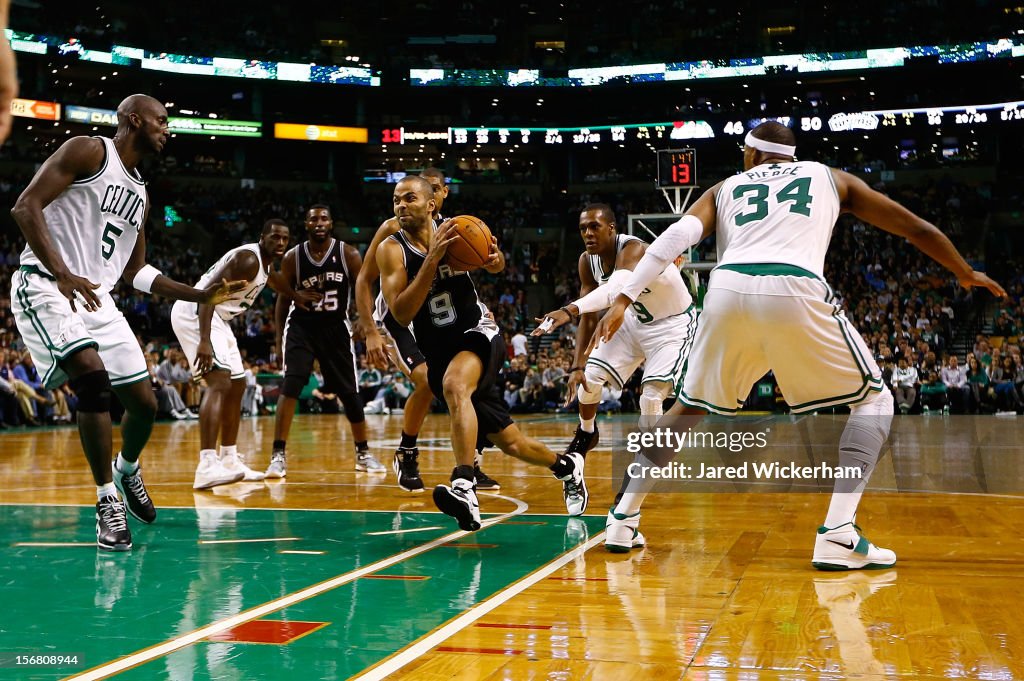 San Antonio Spurs v Boston Celtics