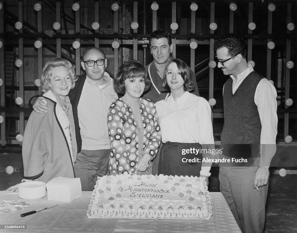 Hudson & Lollobrigida At Sylviane Fuchs Birthday