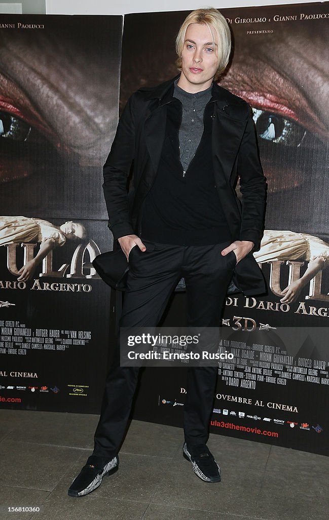 'Dracula in 3D' Rome Premiere