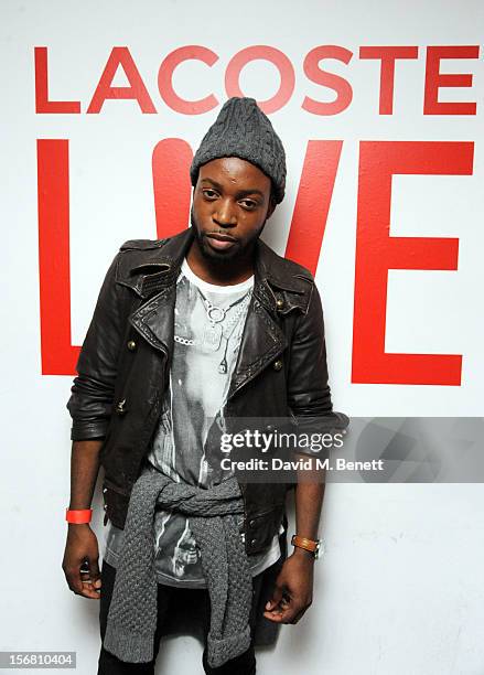 Jason Boateng attends the launch of Lacoste L!VE at Shoreditch House on November 21, 2012 in London, England.