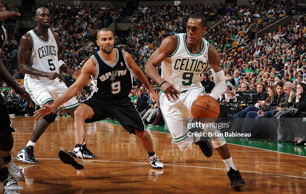 San Antonio Spurs v Boston Celtics