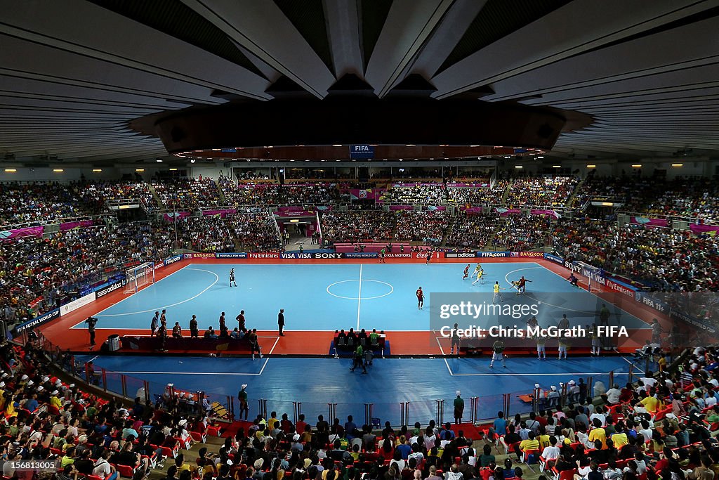 Spain v Brazil: FIFA Futsal World Cup Thailand 2012 Final