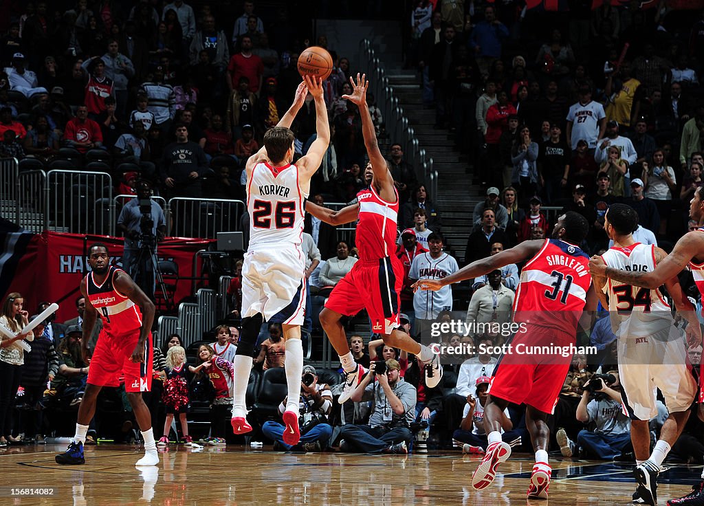 Washington Wizards v Atlanta Hawks