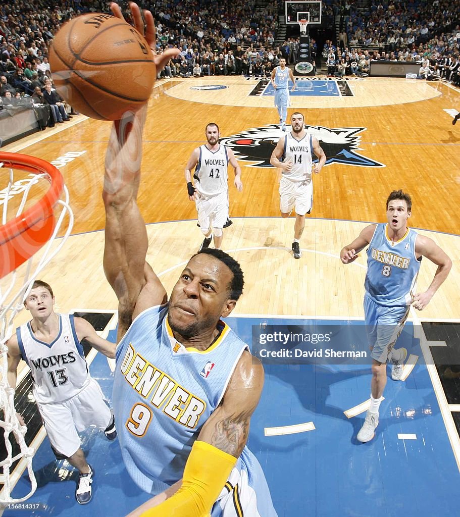 Denver Nuggets v Minnesota Timberwolves