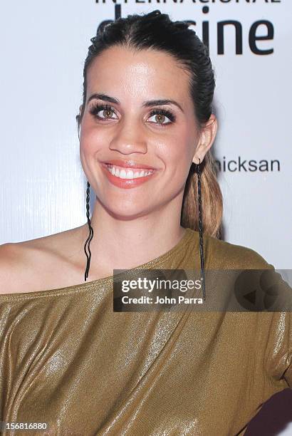 Natalie Morales arrives to the Closing Night Gala for the Baja International Film Festival at Los Cabos Convention Center on November 17, 2012 in...