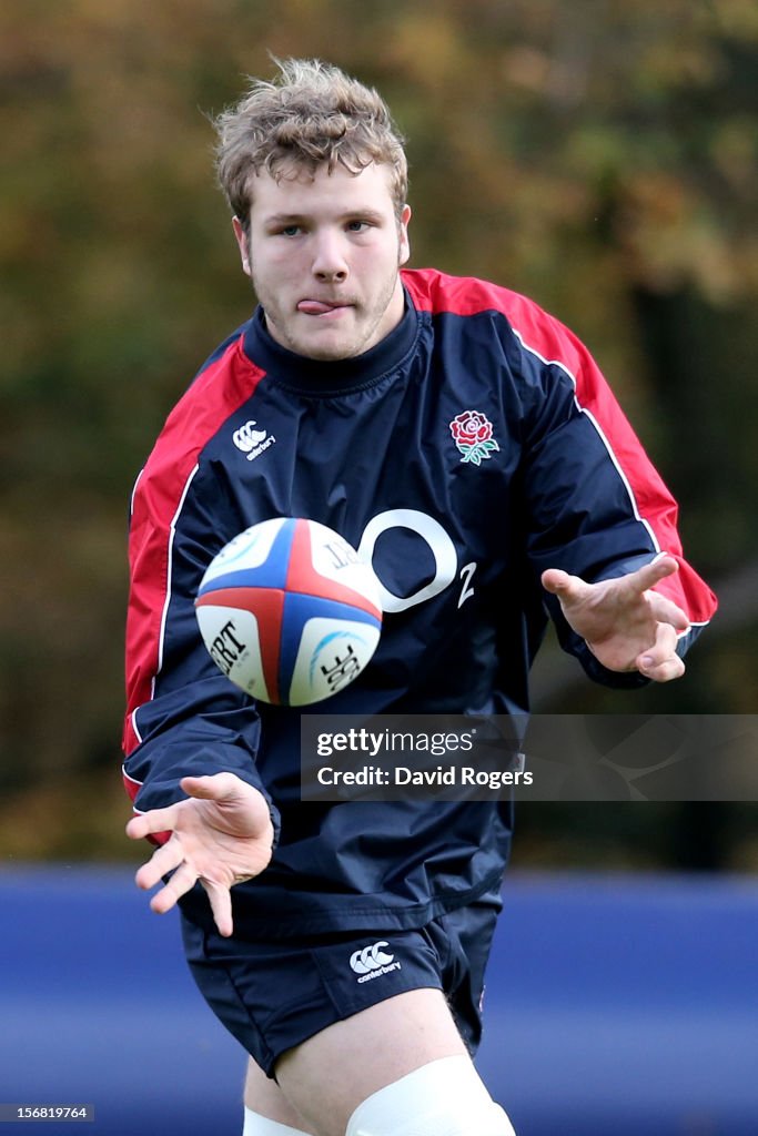 England Training Session