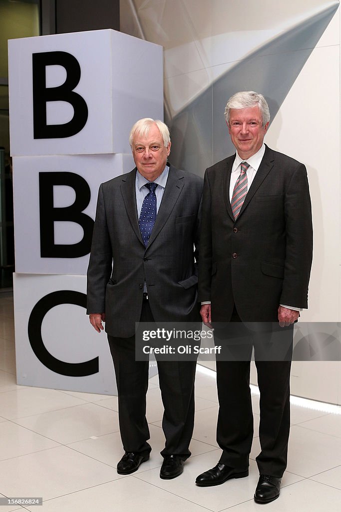Tony Hall Is Named As The New Director General Of The BBC