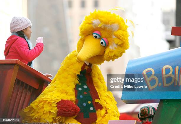 Big Bird of Sesame Street attends the 86th Annual Macy's Thanksgiving Day Parade on November 22, 2012 in New York City.