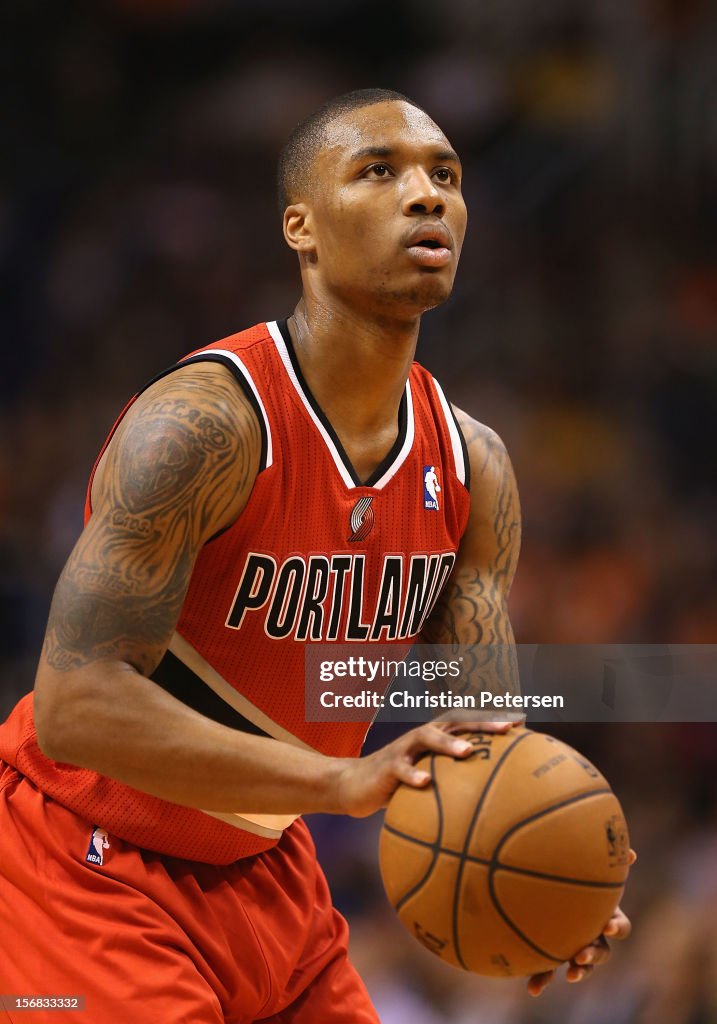 Portland Trail Blazers v Phoenix Suns