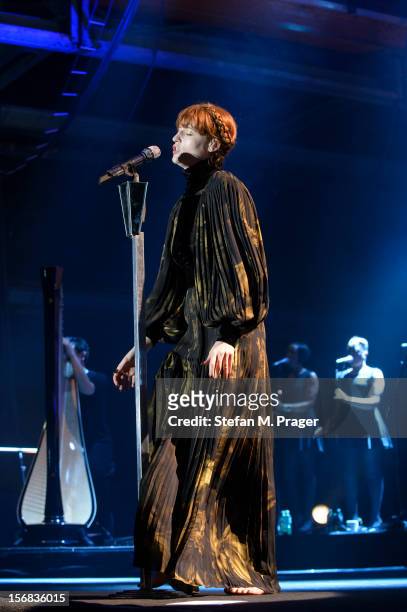 Florence Welch of Florence and the Machine performs at Zenith on November 22, 2012 in Munich, Germany.