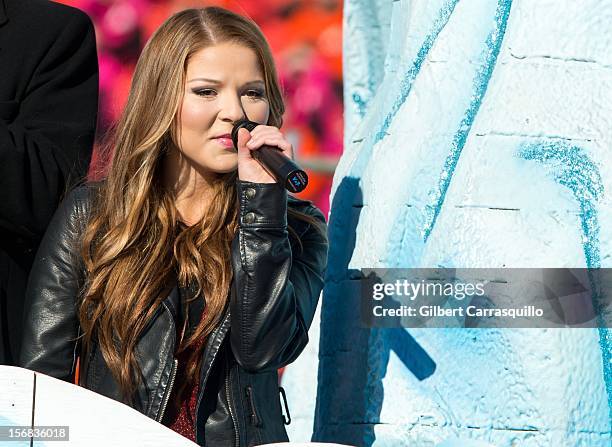 Singer Bianca Ryan attends the 93rd annual Dunkin' Donuts Thanksgiving Day Parade on November 22, 2012 in Philadelphia, Pennsylvania.