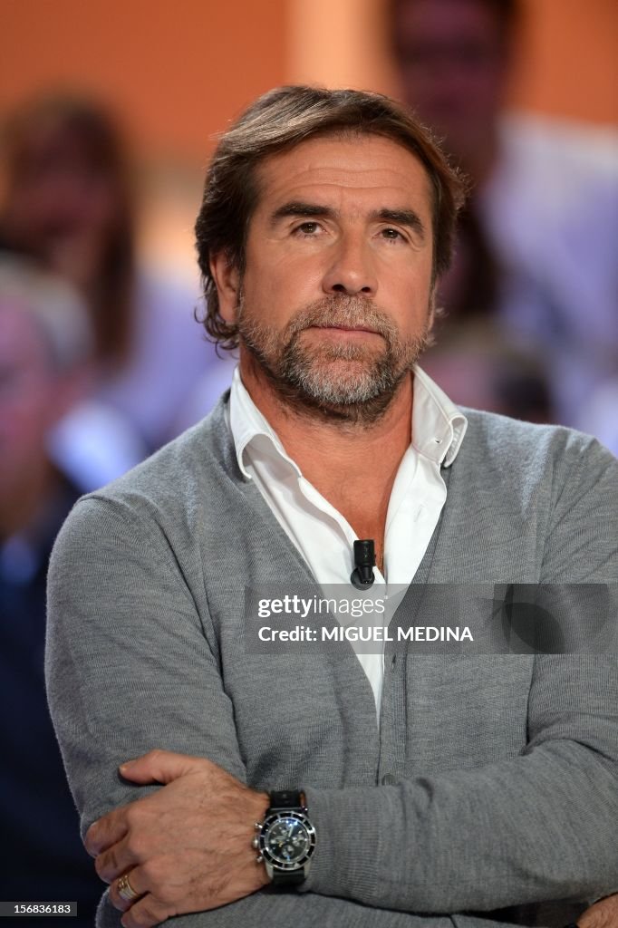 FRANCE-MEDIA-TELEVISION-CHARITY-CANTONA