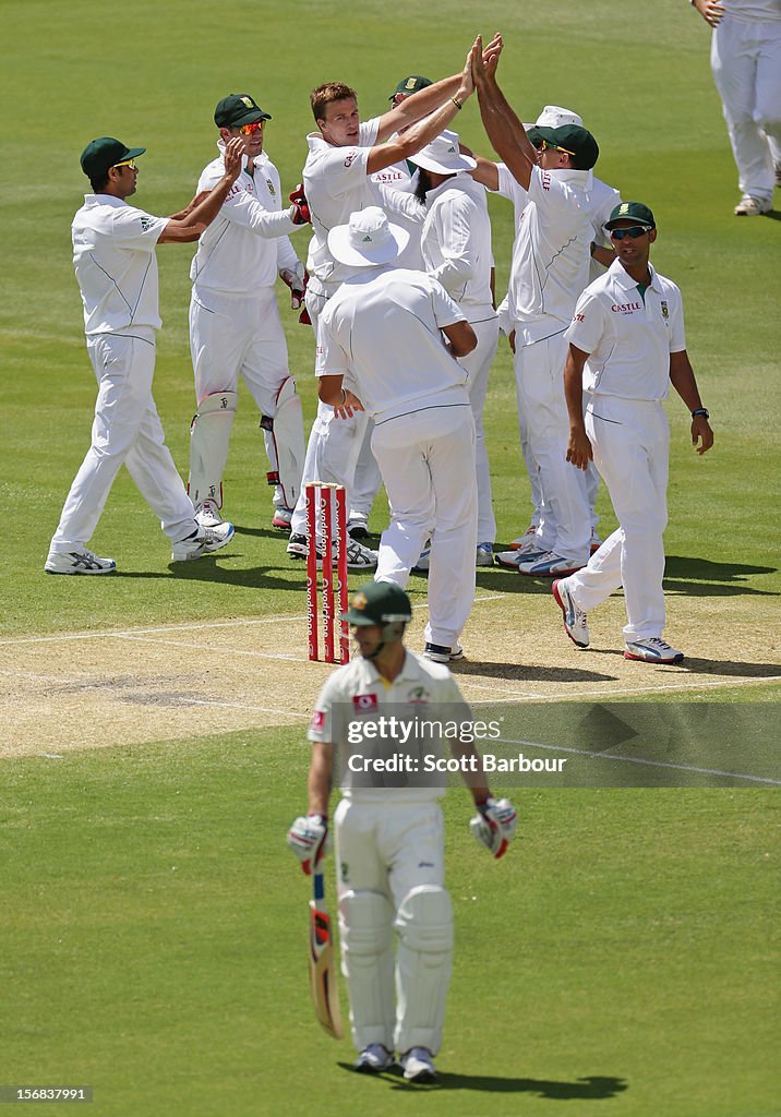 Australia v South Africa - Second Test: Day 2