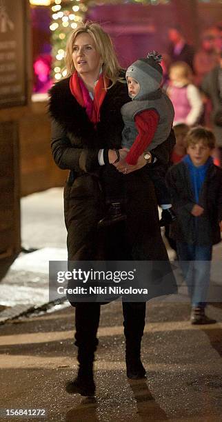 Penny Lancaster sighting on November 22, 2012 in London, England.