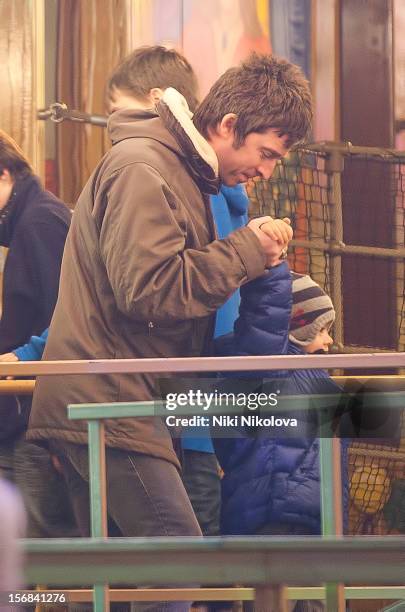 Noel Gallagher sighting on November 22, 2012 in London, England.