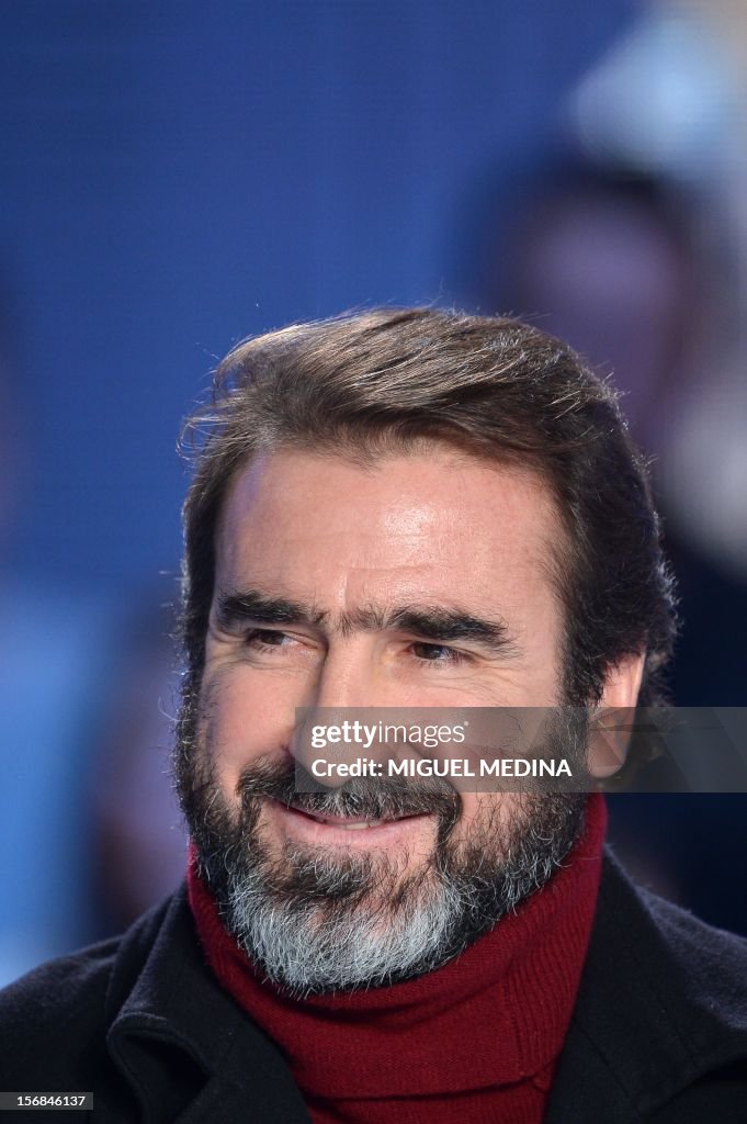 FRANCE-MEDIA-TELEVISION-CHARITY-CANTONA