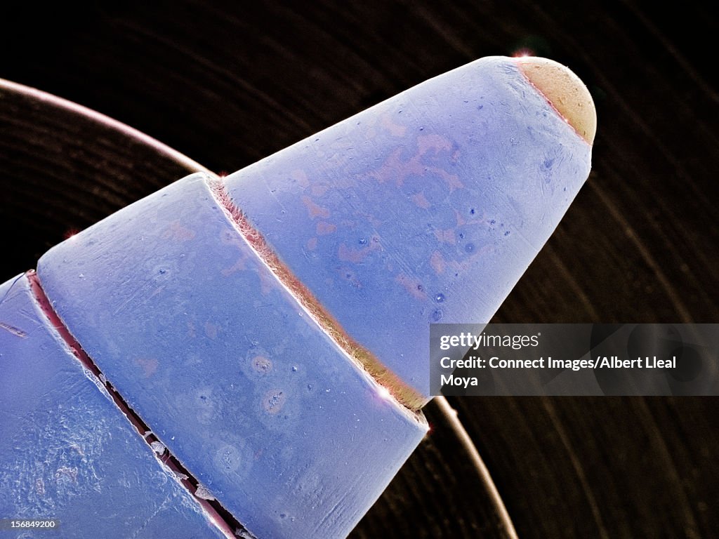 SEM Micrograph of ballpoint pen