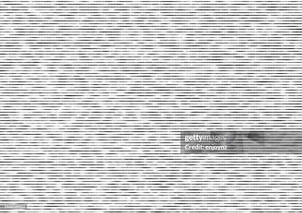 Seamless black grunge lines pattern