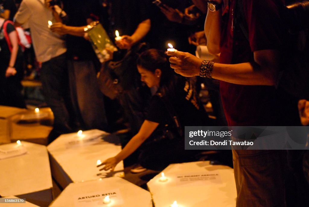 Manila Remembers Massacred Journalists From Maguindanao
