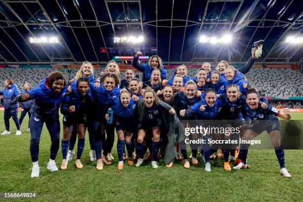 Daphne van Domselaar of Holland Women, Lynn Wilms of Holland Women, Stefanie van der Gragt of Holland Women, Aniek Nouwen of Holland Women, Merel van...