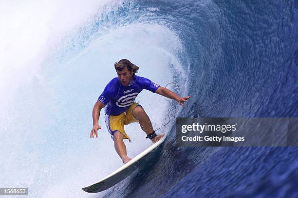 Mark Occhilupo of Australia finished equal third after he was narrowly beaten by eventual runner up CJ Hobgood of the USA in the dying seconds of...