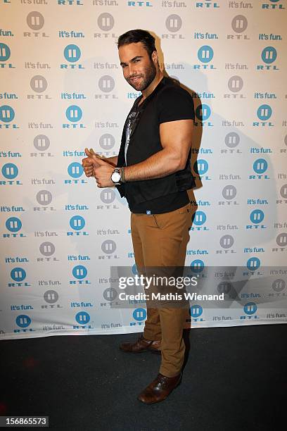 Diego Cortez attends the 'Koeln 50667' Press Conference at the Kunstbar on November 23, 2012 in Cologne, Germany.