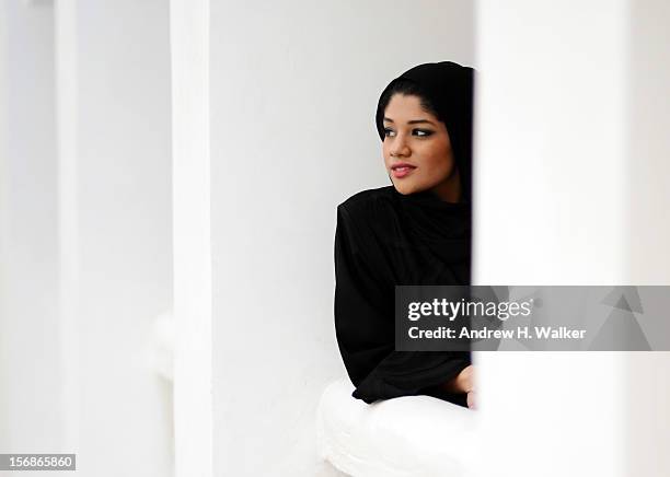 Noor Ahmed Yaqiub poses for a portrait during the 2012 Doha Tribeca Film Festival at AL Najada Hotel on November 23, 2012 in Doha, Qatar.