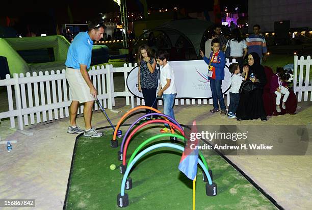 General view of atmosphere at Family Day during the 2012 Doha Tribeca Film Festival at on November 23, 2012 in Doha, Qatar.