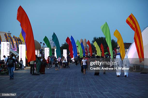 General view of atmosphere at Family Day during the 2012 Doha Tribeca Film Festival at on November 23, 2012 in Doha, Qatar.