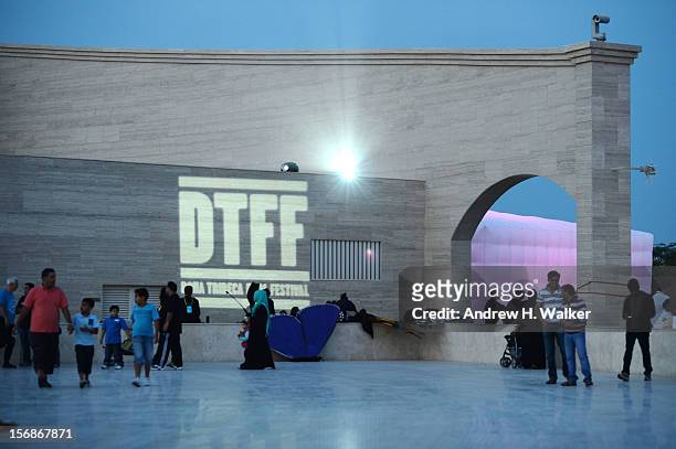 General view of atmosphere at Family Day during the 2012 Doha Tribeca Film Festival at on November 23, 2012 in Doha, Qatar.