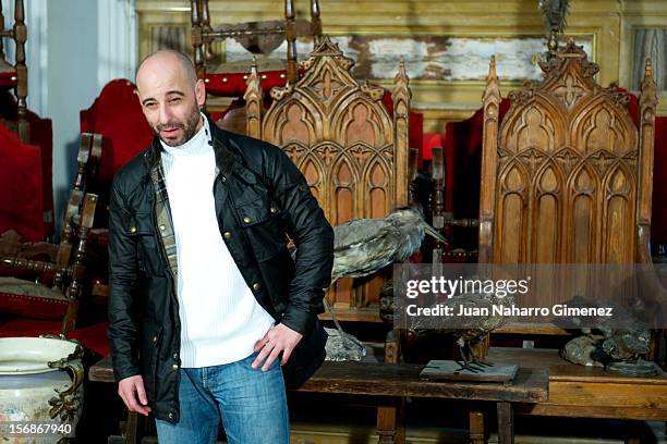 Jaime Ordonez attends "Las Brujas de Zugarramurdi" on set filming at Palacio del Infante Don Luis on November 23, 2012 in Madrid, Spain.