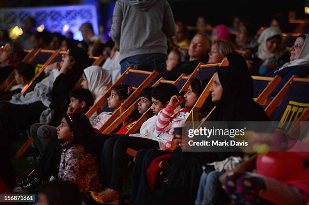 General view of the "ET" Screening during the 2012 Doha Tribeca Film Festival at Sony Open Air Theater Katara on November 23, 2012 in Doha, Qatar.