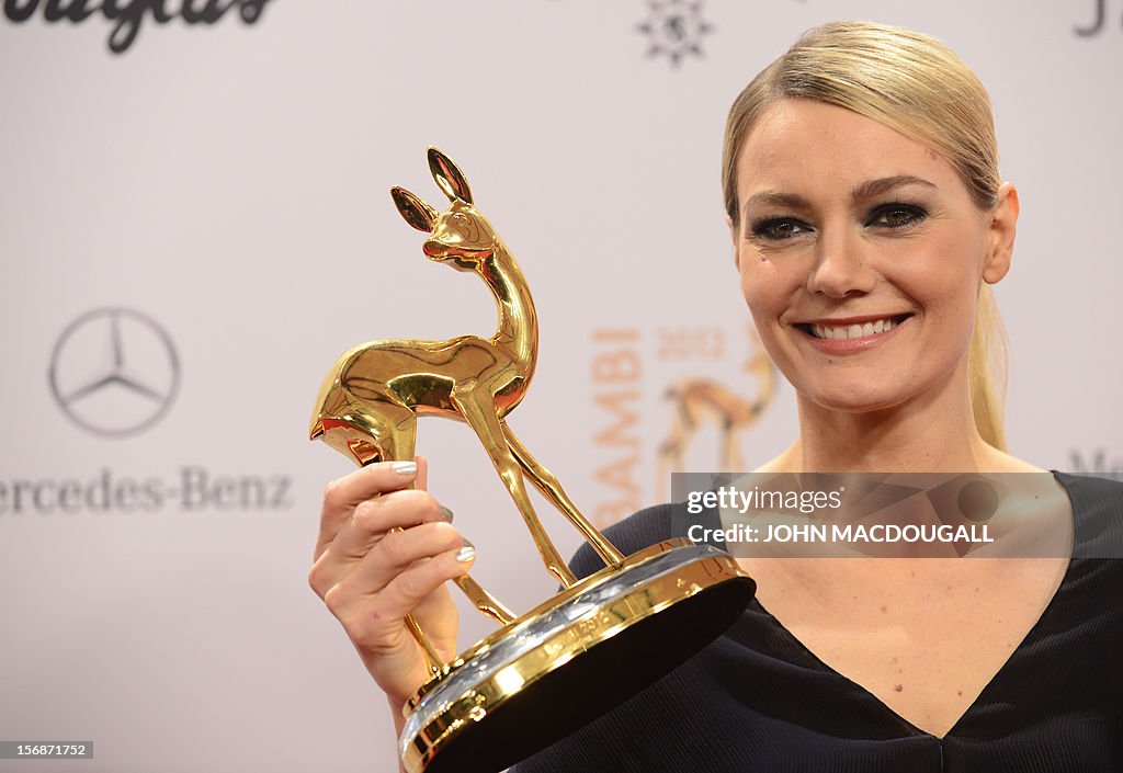 GERMANY-ENTERTAINMENT-BAMBI AWARD