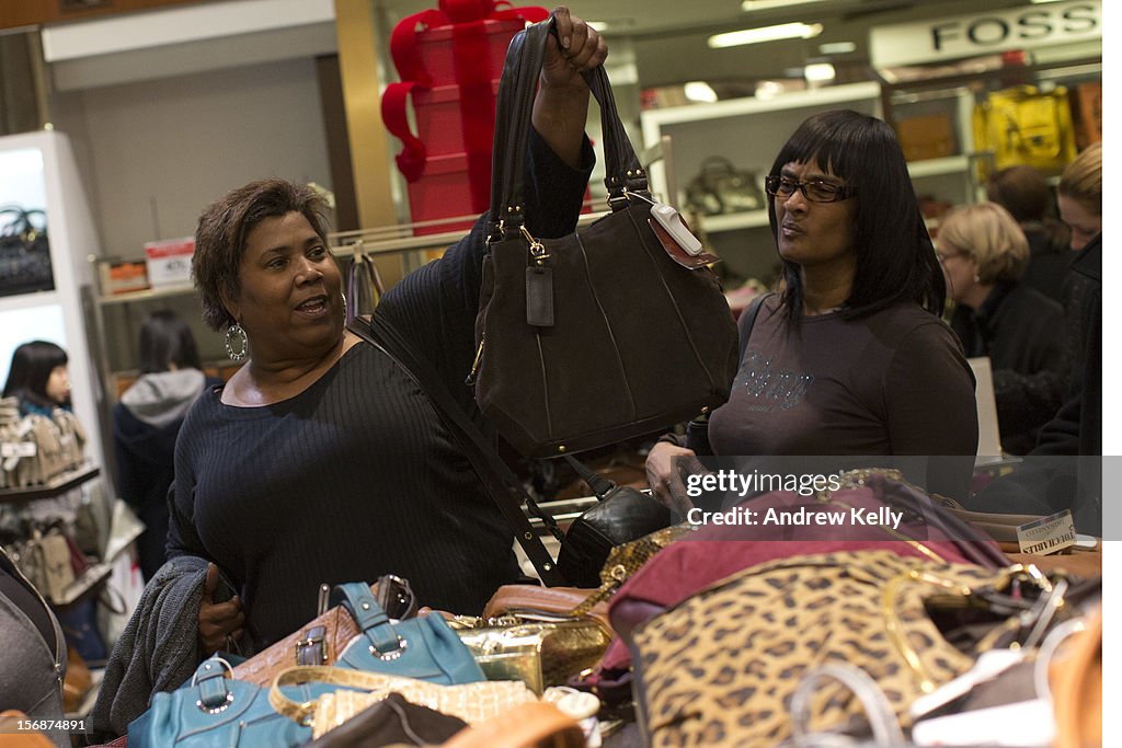 Holiday Shoppers Seek Out Deals On Black Friday