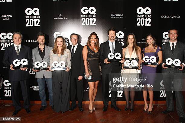 Jose Koechlin, Marco Zunino, Susana de la Puente, Rafael Molano, Jessica Newton, Rafael Osterling, Vania Masias, Anahi Gonzales Daly and Nicolas...