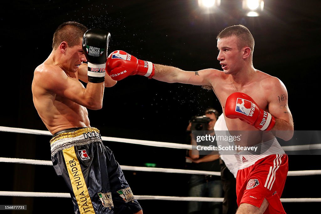 British Lionhearts v Italia Thunder - World Series of Boxing