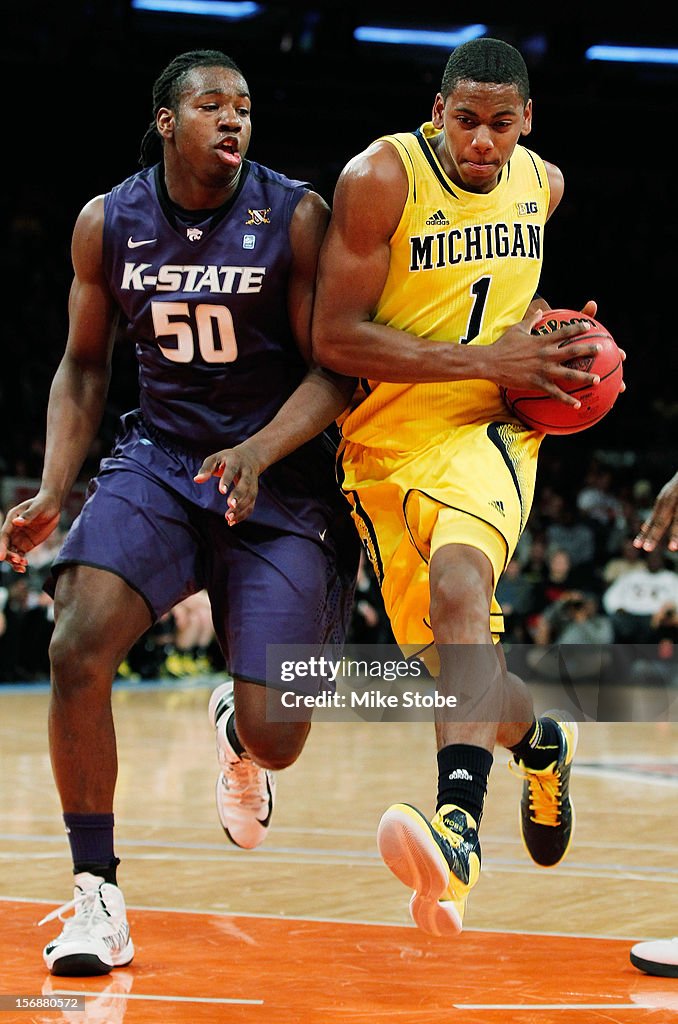 NIT Season Tip-Off - Michigan v Kansas State