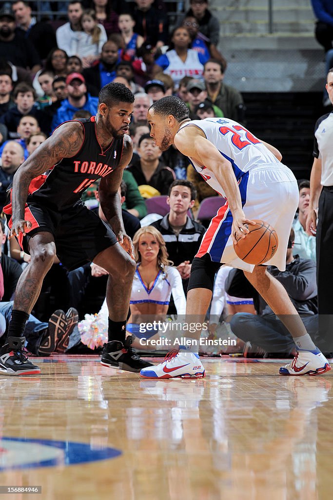 Toronto Raptors v Detroit Pistons