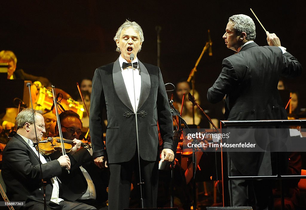 Andrea Bocelli In Concert - San Jose, CA