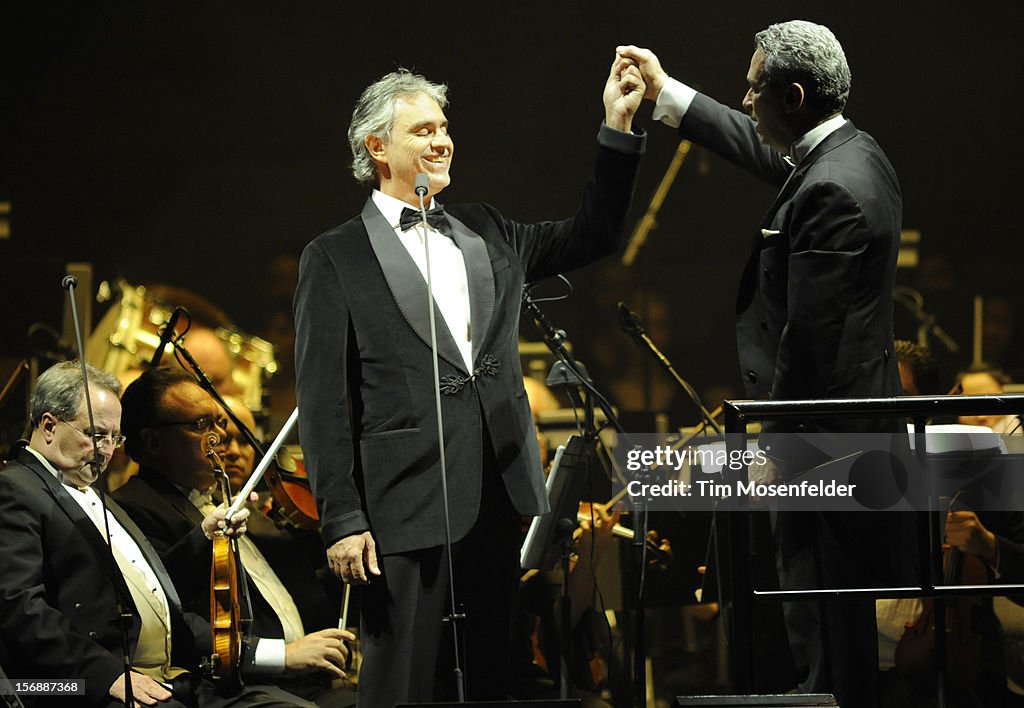 Andrea Bocelli In Concert - San Jose, CA